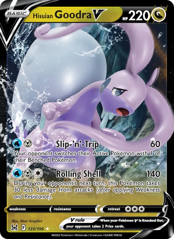 Hisuian Goodra V (LOR 135/196)