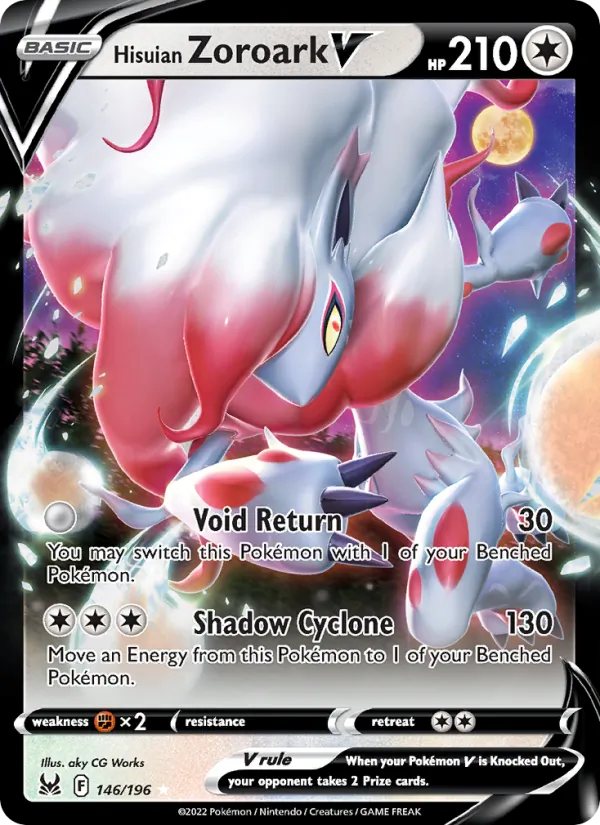 Hisuian Zoroark V (LOR 146/196)