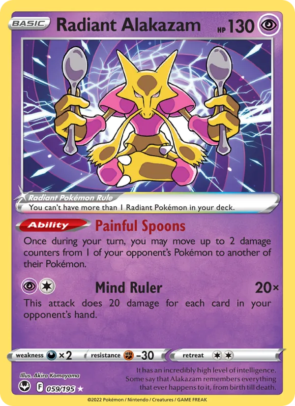 Radiant Alakazam (SIT 059/195)