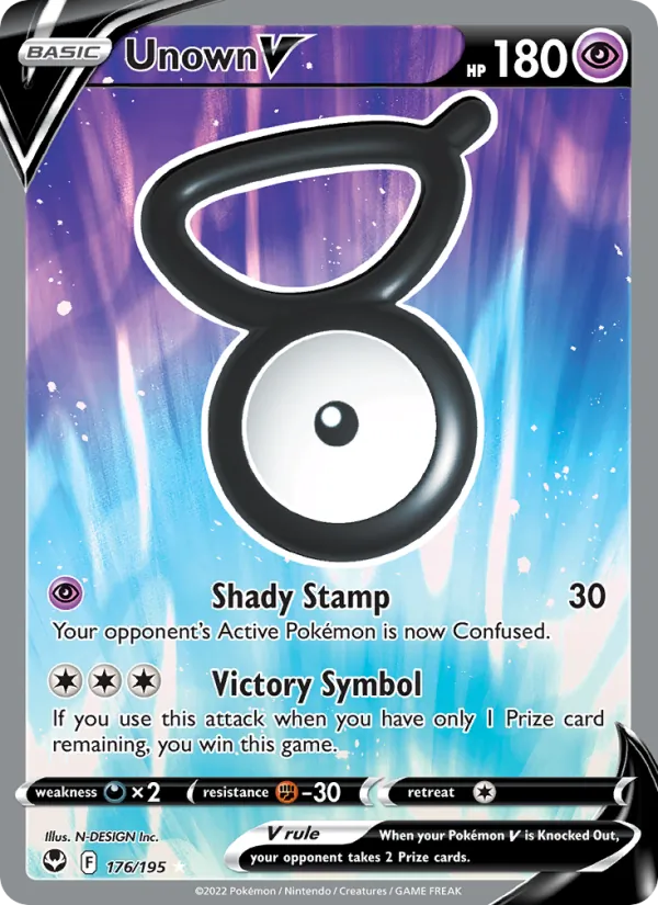 Unown V (SIT 176/195)