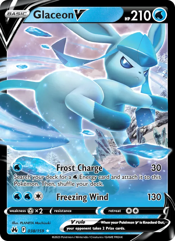 Glaceon V (CRZ 038/159)