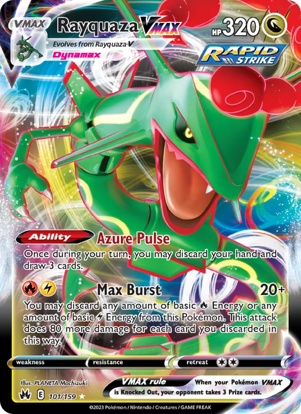 Rayquaza VMAX (CRZ 101/159)