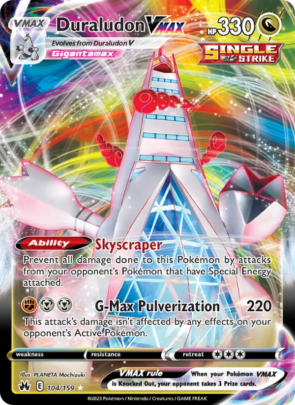 Duraludon VMAX (CRZ 104/159)