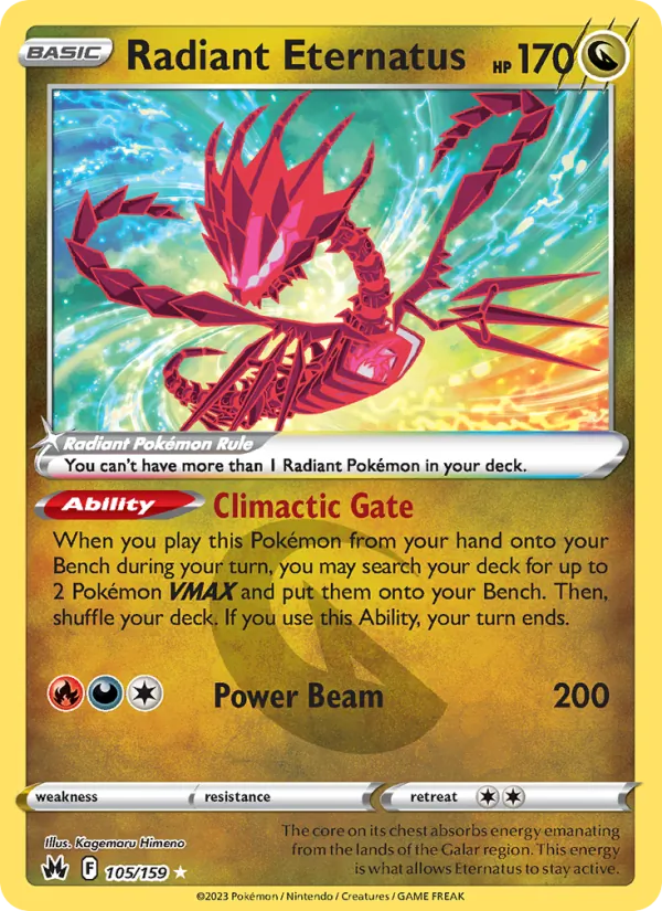 Radiant Eternatus (CRZ 105/159)