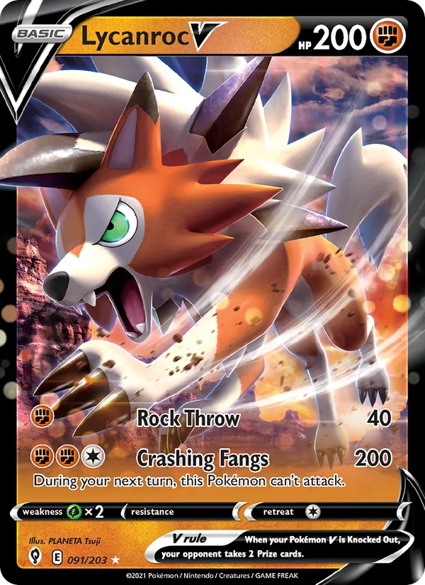 Lycanroc V (EVS 91/203)