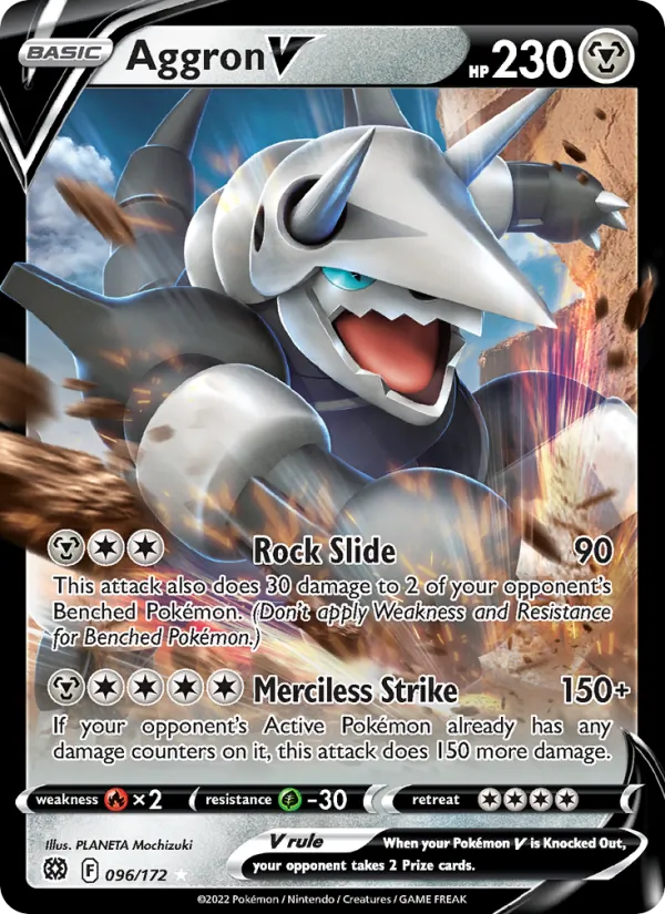 Aggron V (BRS 096/172)