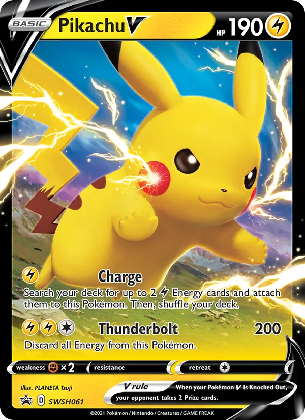 Pikachu V (SWSHP SWSH061/307)