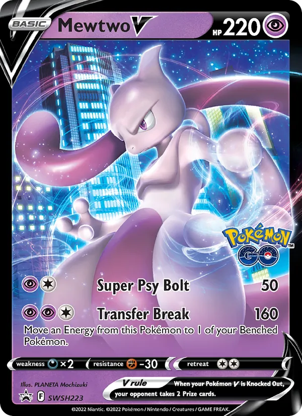 Mewtwo V (SWSHP SWSH223/307)
