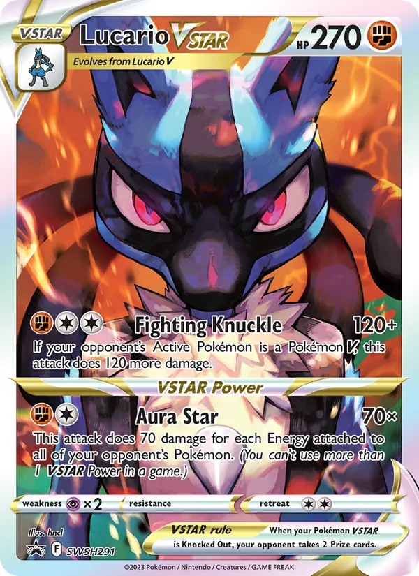 Lucario VSTAR (SWSHP SWSH291/307)