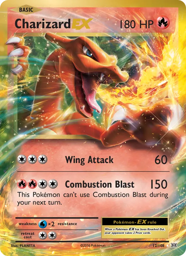 Charizard EX (EVO 12/108)