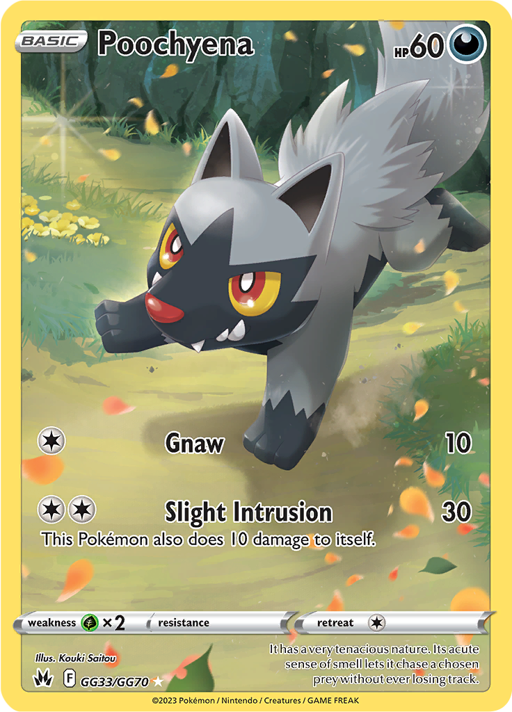 Poochyena (CRZ:GG GG33/70)