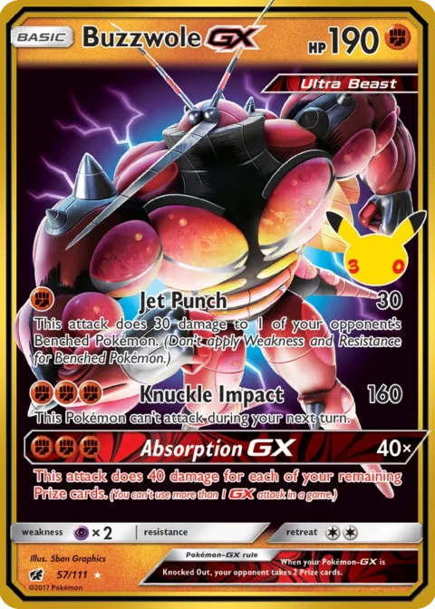 Buzzwole GX (30C 013/30)