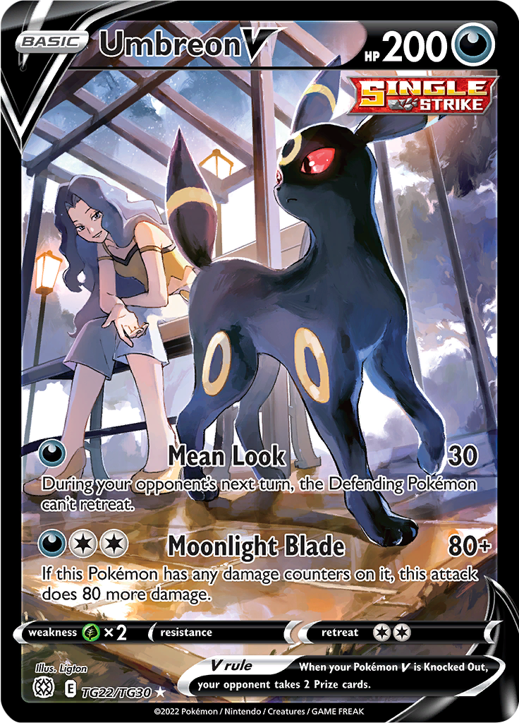 Umbreon V (BRS:TG TG22/30)