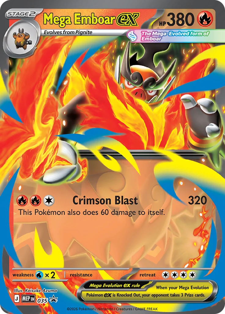 Mega Emboar EX (MEP 035)