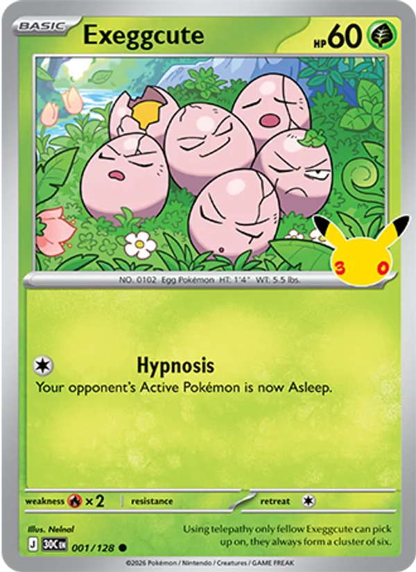 Exeggcute (30C 001/128)