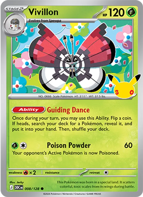 Vivillon (30C 008/128)