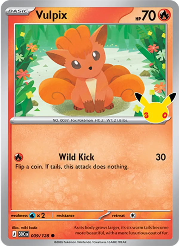 Vulpix (30C 009/128)