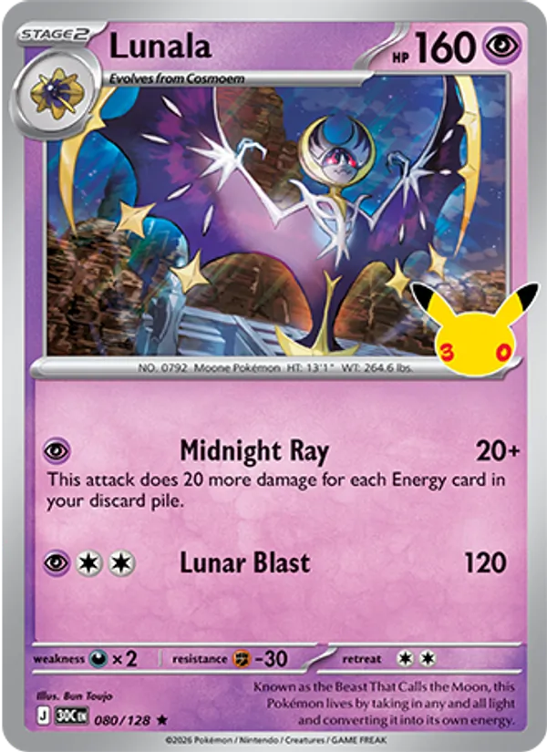 Lunala (30C 080/128)