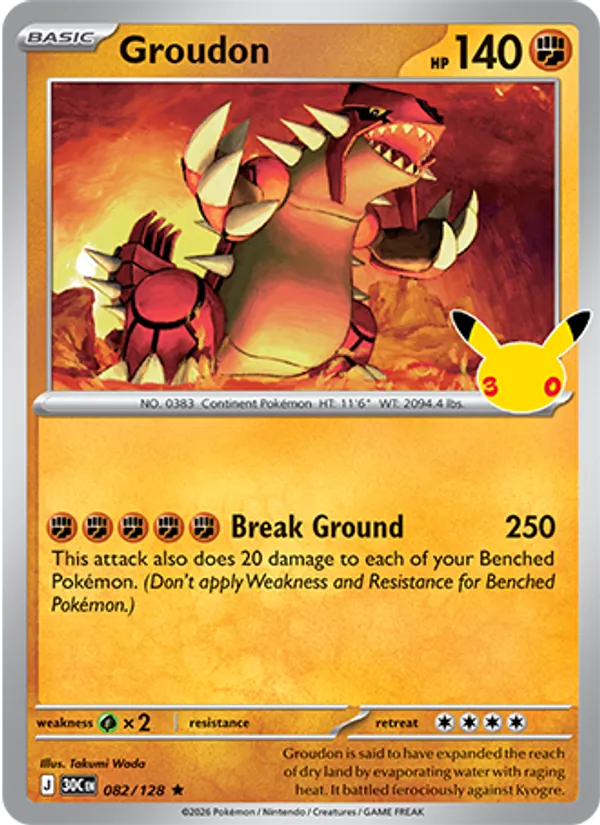 Groudon (30C 082/128)