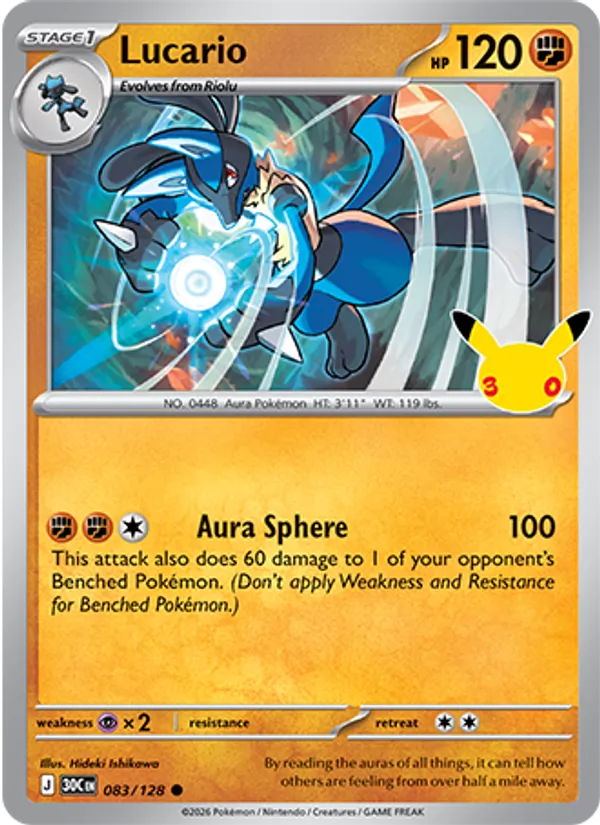Lucario (30C 083/128)