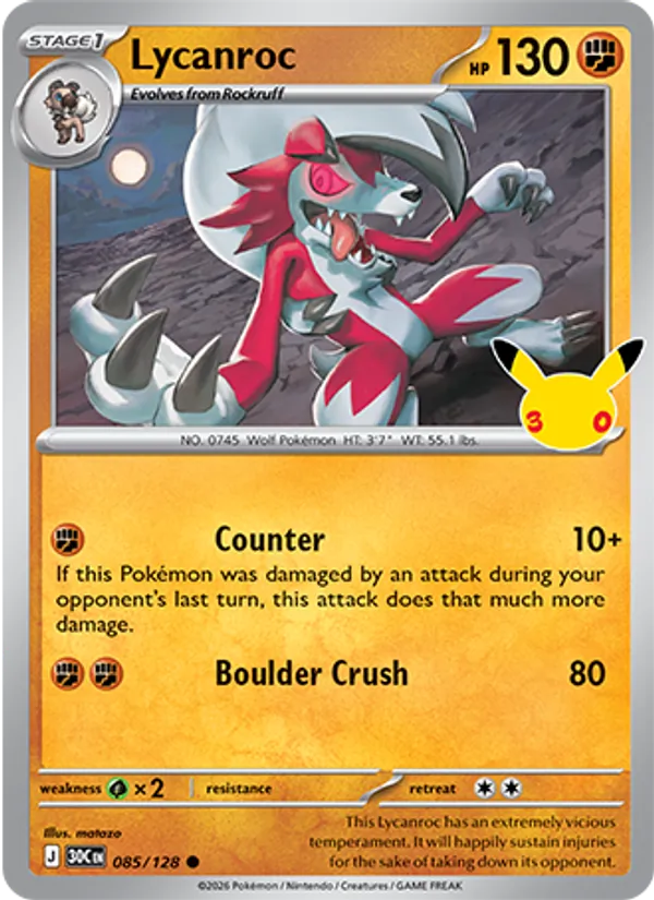 Lycanroc (30C 085/128)