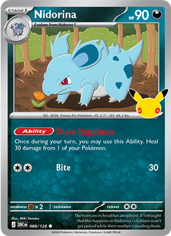 Nidorina (30C 088/128)