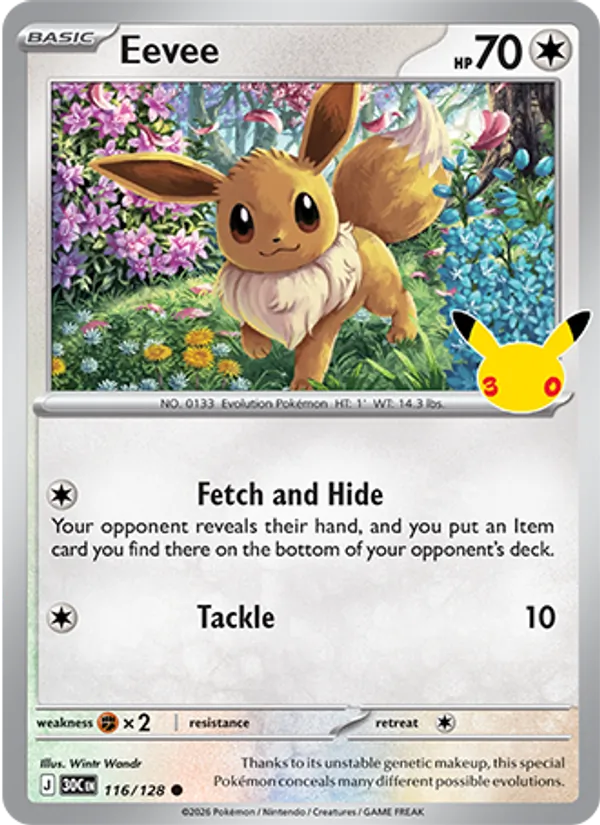 Eevee (30C 116/128)