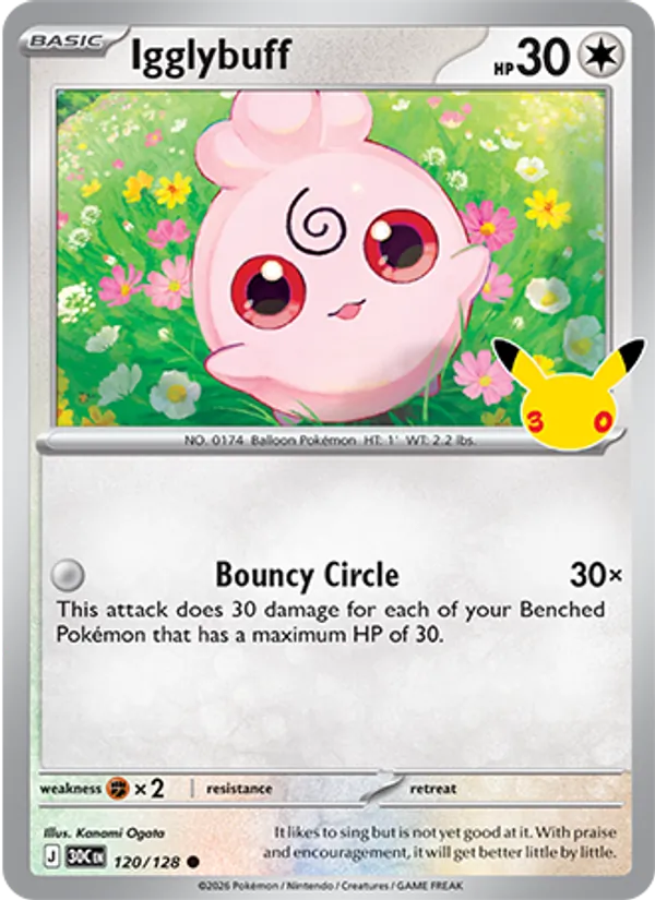 Igglybuff (30C 120/128)