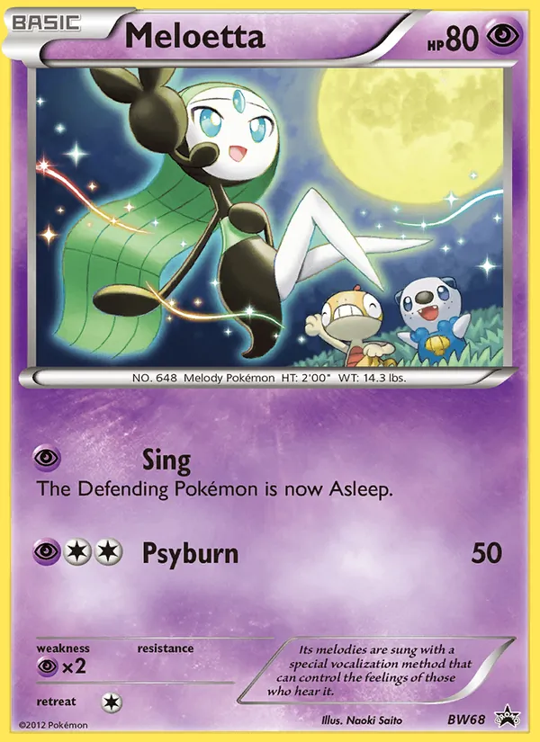 Meloetta (BWP BW68/101)