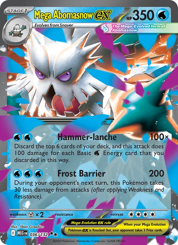 Mega Abomasnow EX (MEG 036/132)