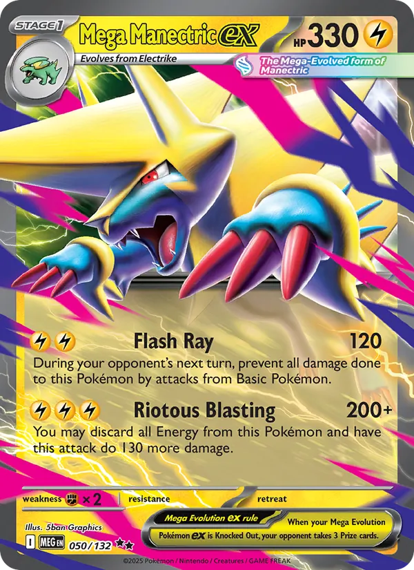 Mega Manectric EX (MEG 050/132)