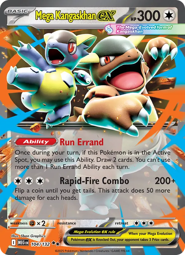 Mega Kangaskhan EX (MEG 104/132)
