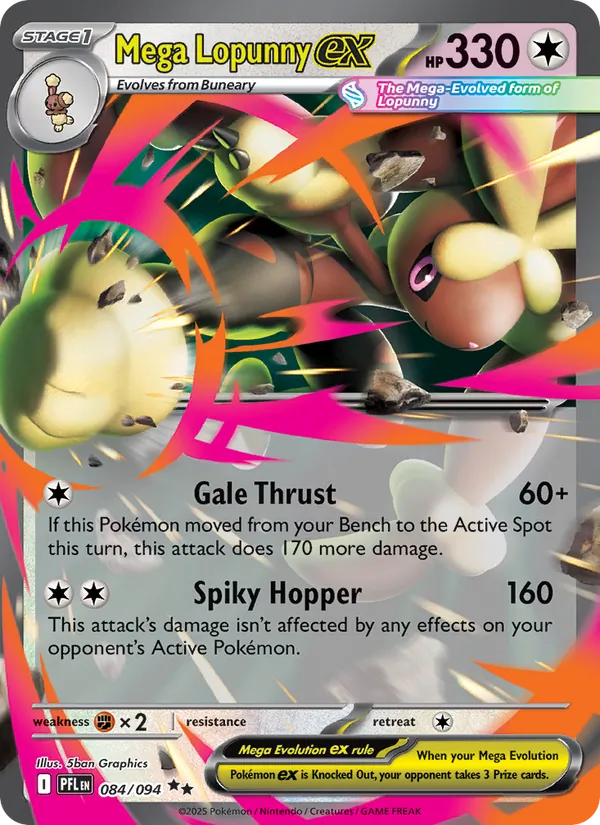 Mega Lopunny EX (PFL 084/94)