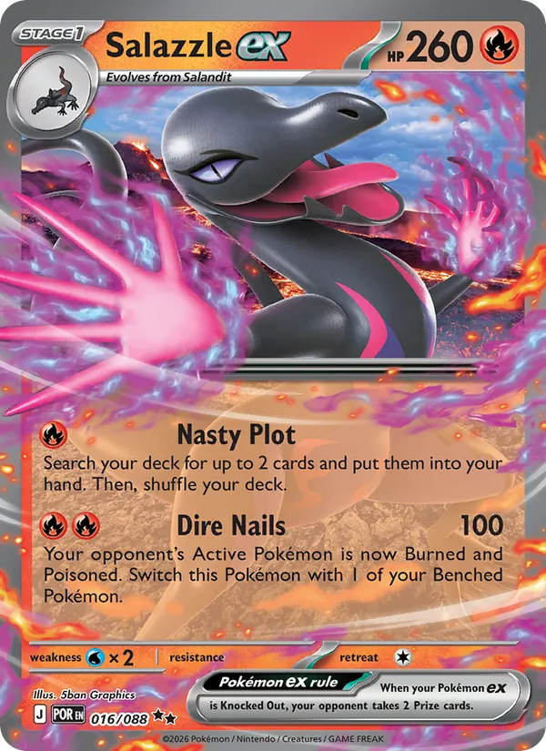 Salazzle EX (POR 016/88)