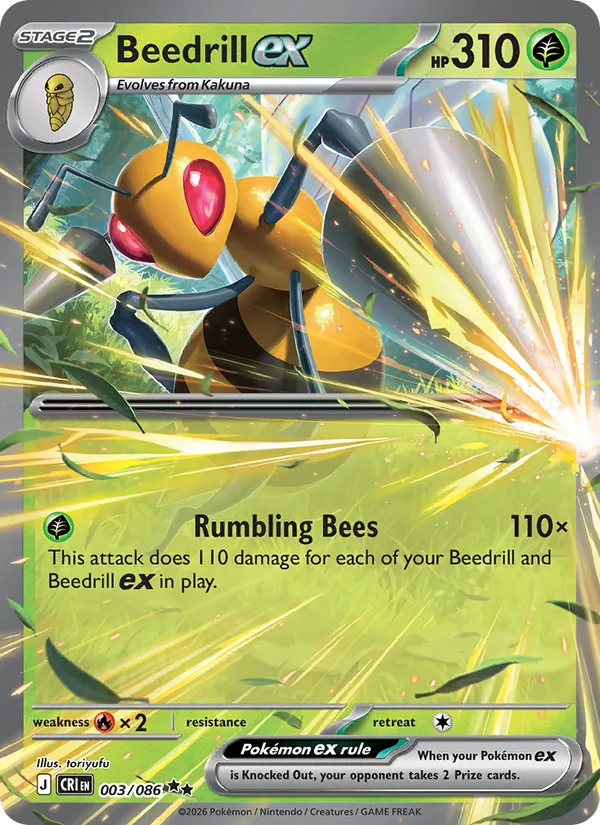 Beedrill EX (CRI 003/86)