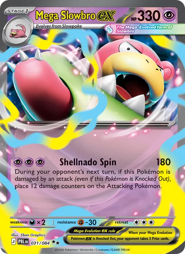 Mega Slowbro EX (PBL 031/84)
