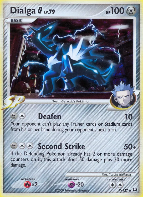 Dialga G (PL 7/127) - Reverse Holo