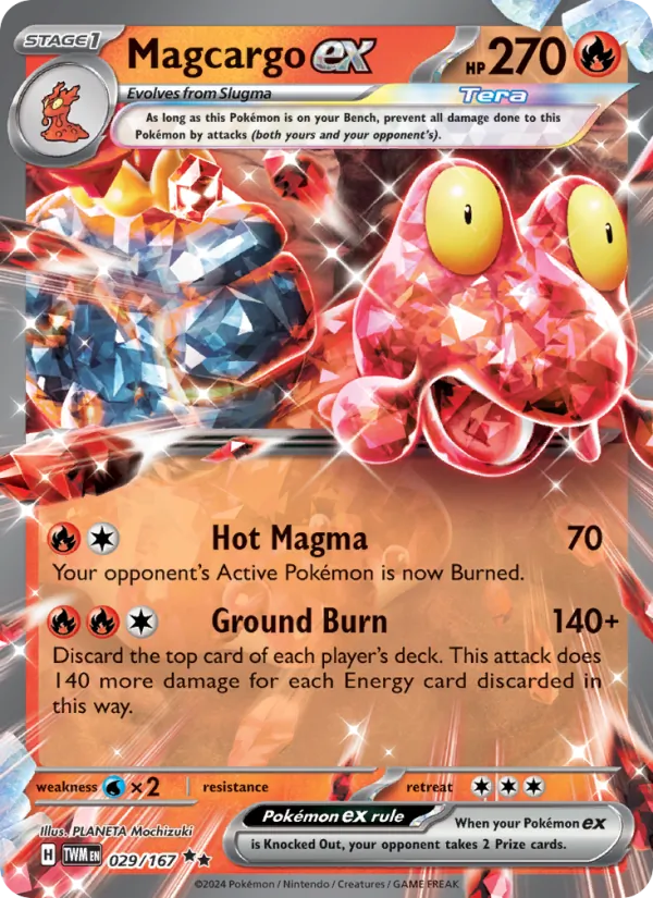 Magcargo EX (TWM 029/167)