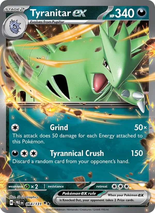 Tyranitar EX (PRE 064/131)