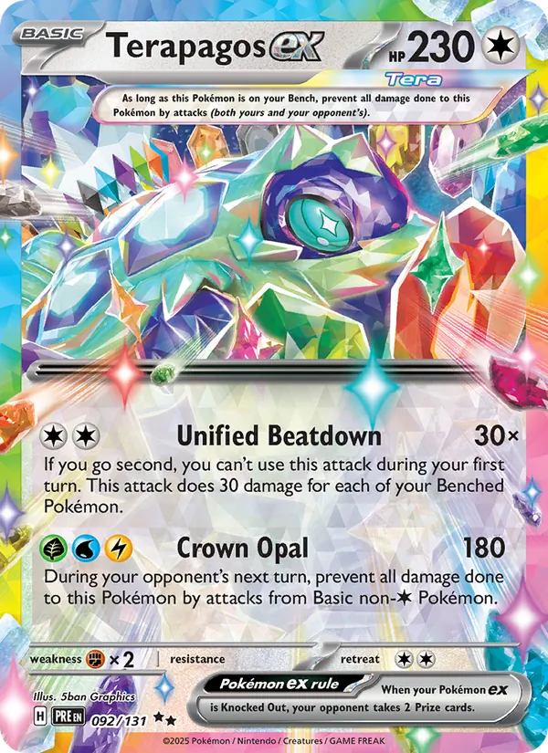 Terapagos EX (PRE 092/131)