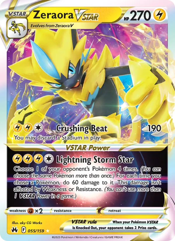 Zeraora VSTAR (CRZ 055/159)