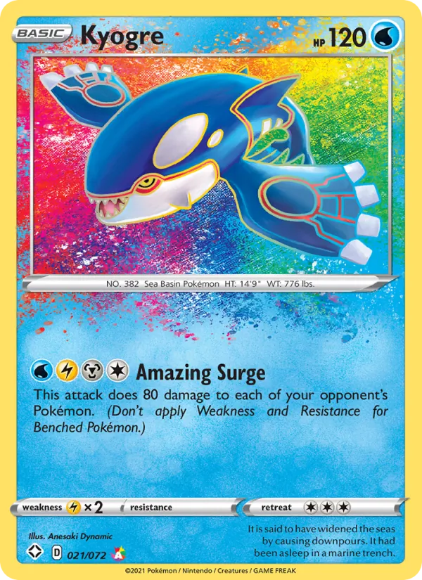 Kyogre (SHF 21/72)