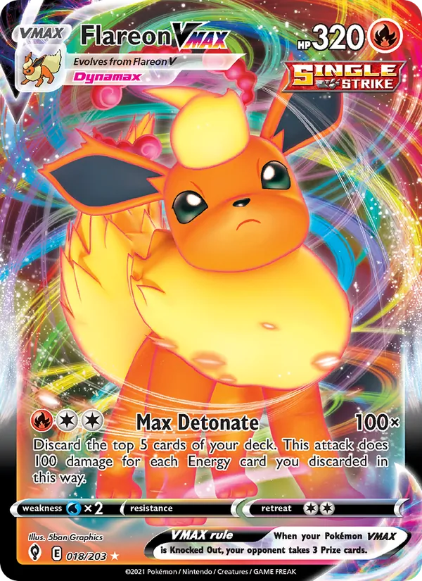 Flareon VMAX (EVS 18/203)