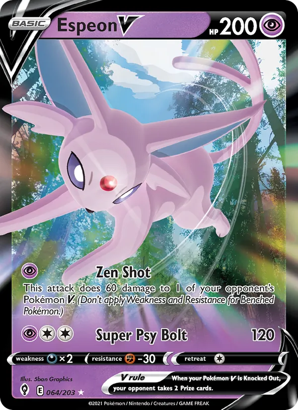 Espeon V (EVS 64/203)