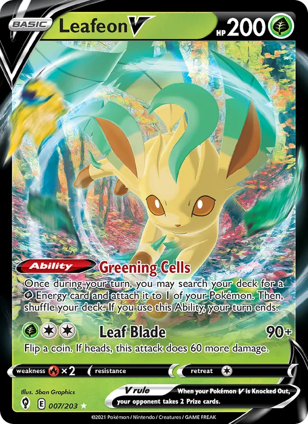 Leafeon V (EVS 7/203)