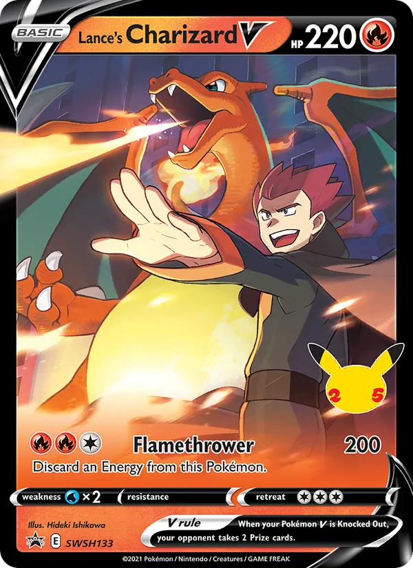 Lance's Charizard V (SWSHP SWSH133/307)