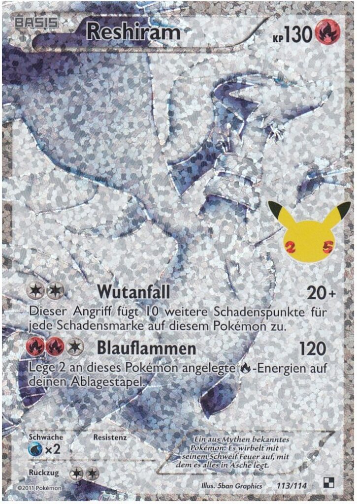 Reshiram (CEL 113a/25)