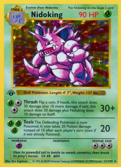 Nidoking (Base Set 11)