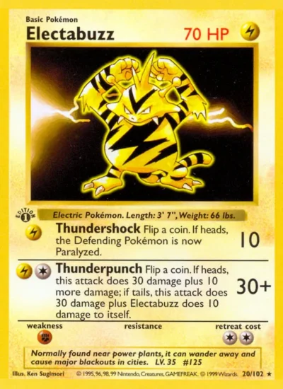 Electabuzz (Base Set 20)