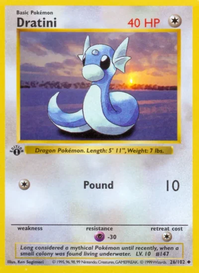 Dratini (Base Set 26)